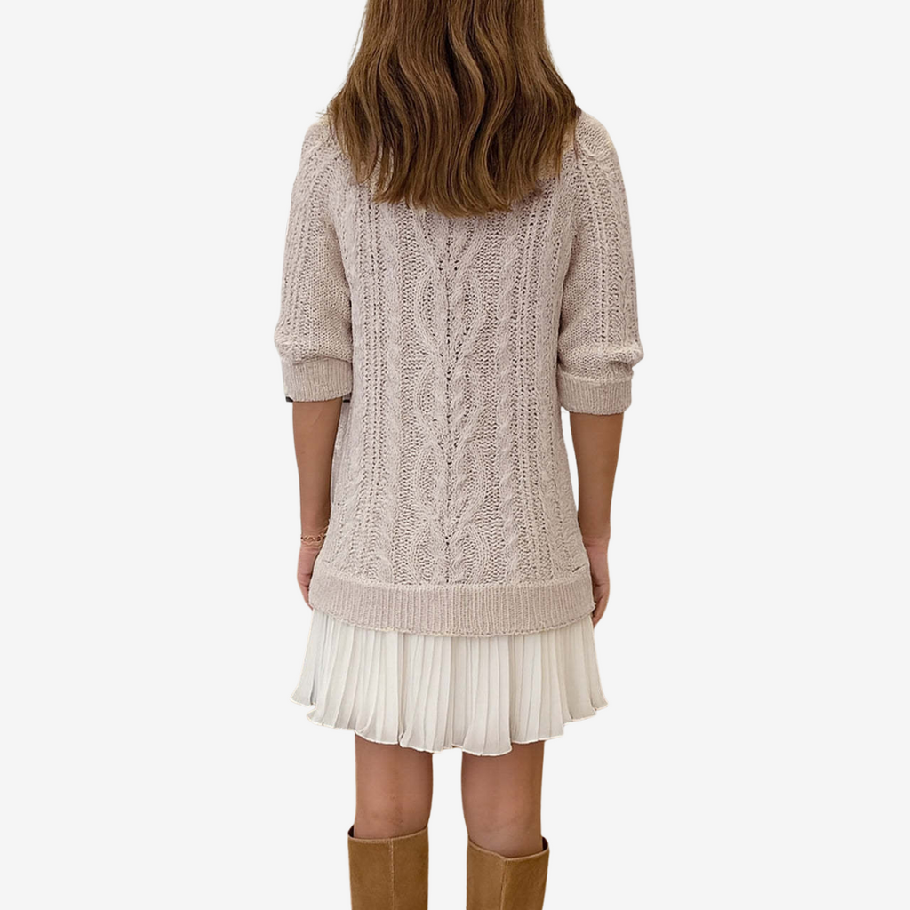 Ella™ Knitted Sweater Dress