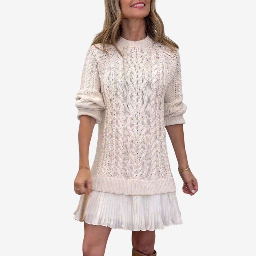 Ella™ Knitted Sweater Dress