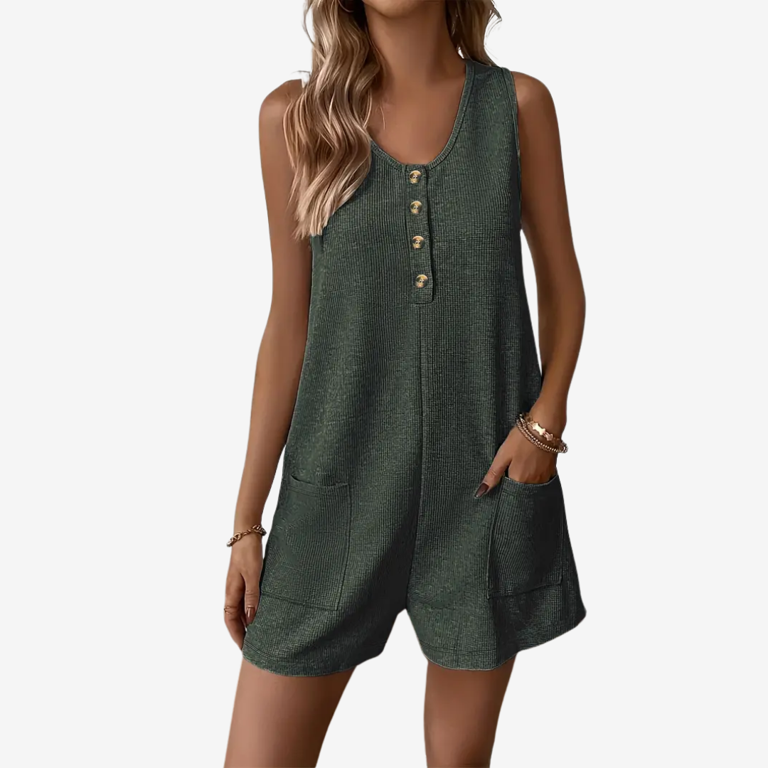 Anellee™ Button-Up Jumpsuit