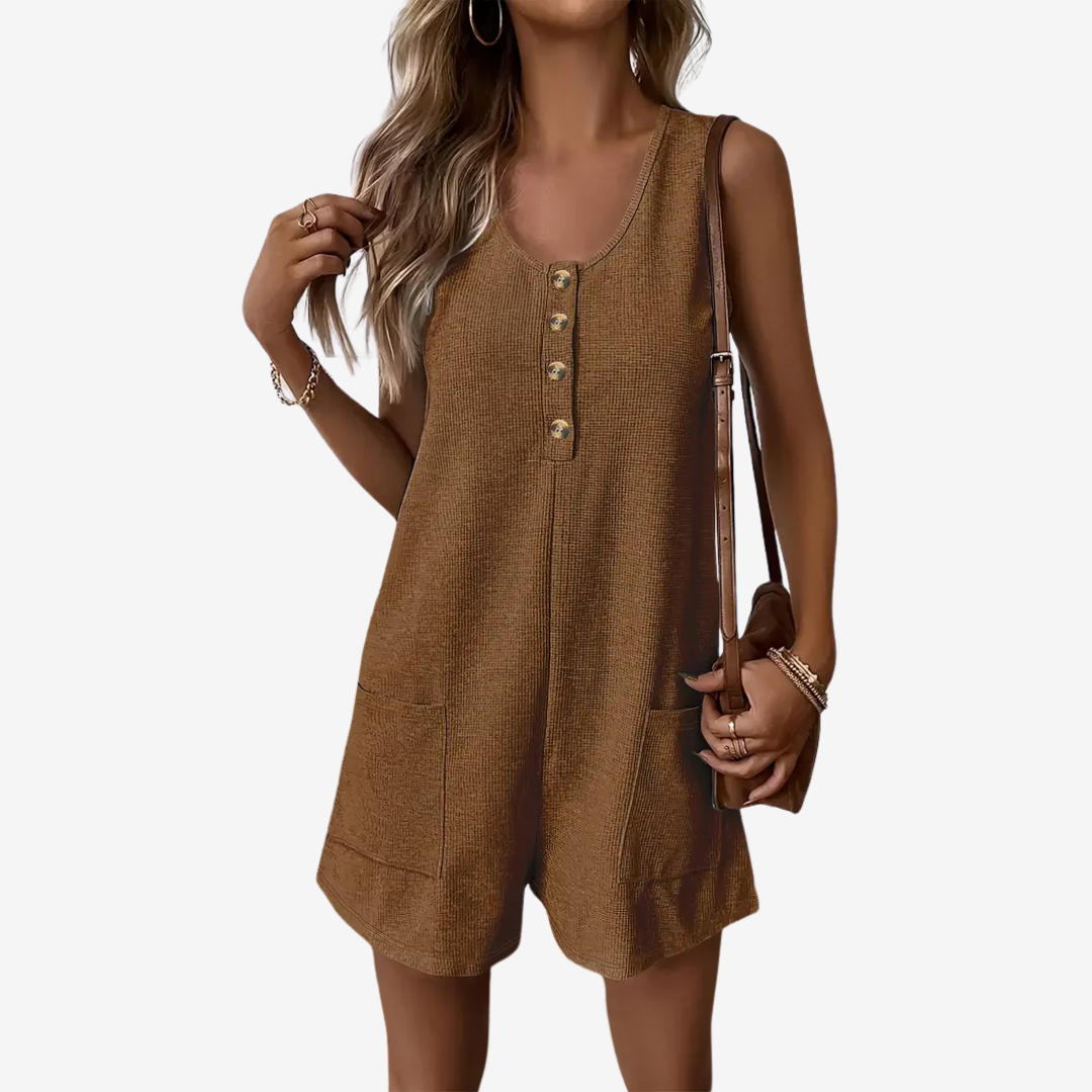 Anellee™ Button-Up Jumpsuit