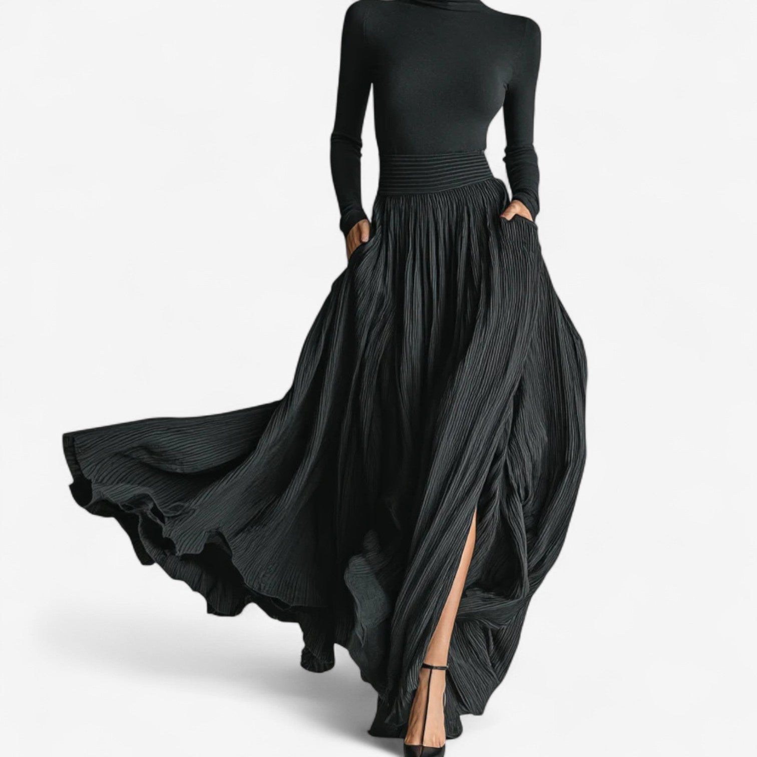 Aline™ High Waist Maxi Dress
