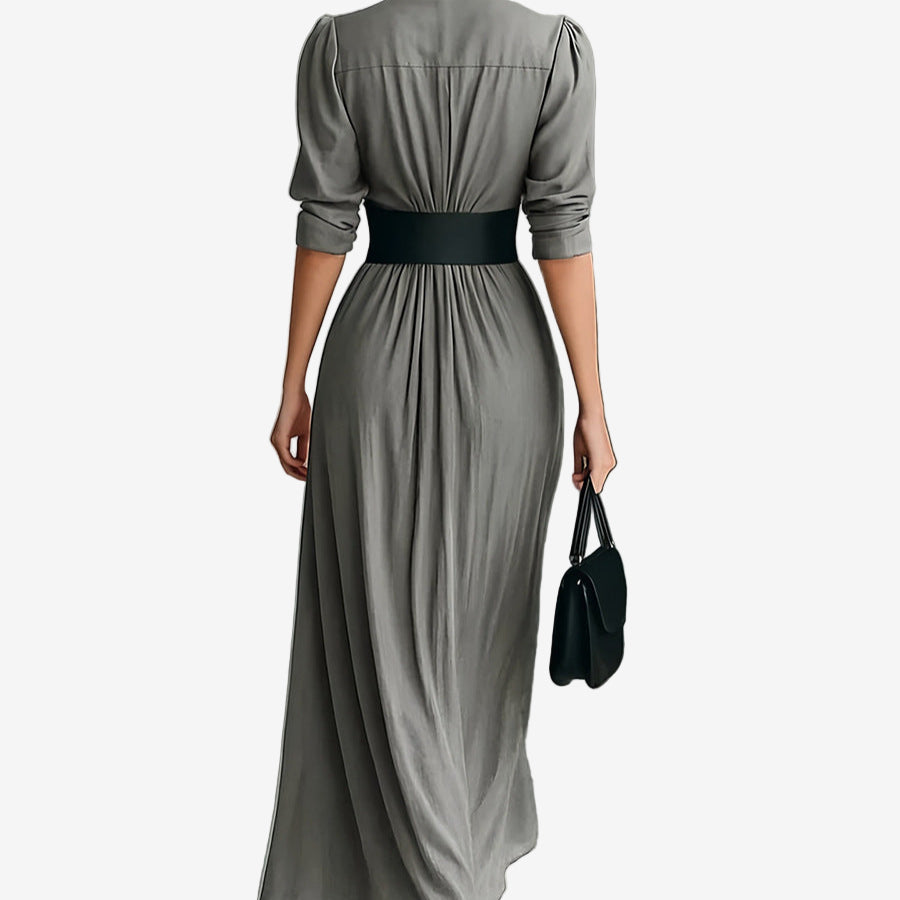 Kalisha™ Long Sleeve Maxi Dress